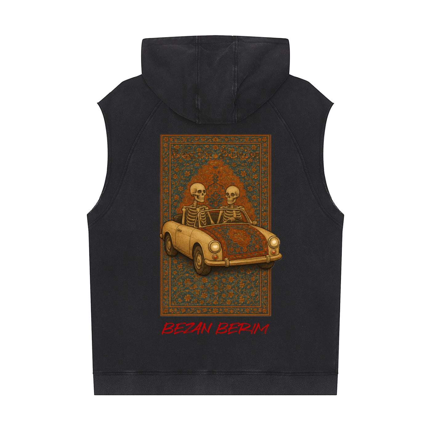Bezan Berim - Sleeveless Hoodie