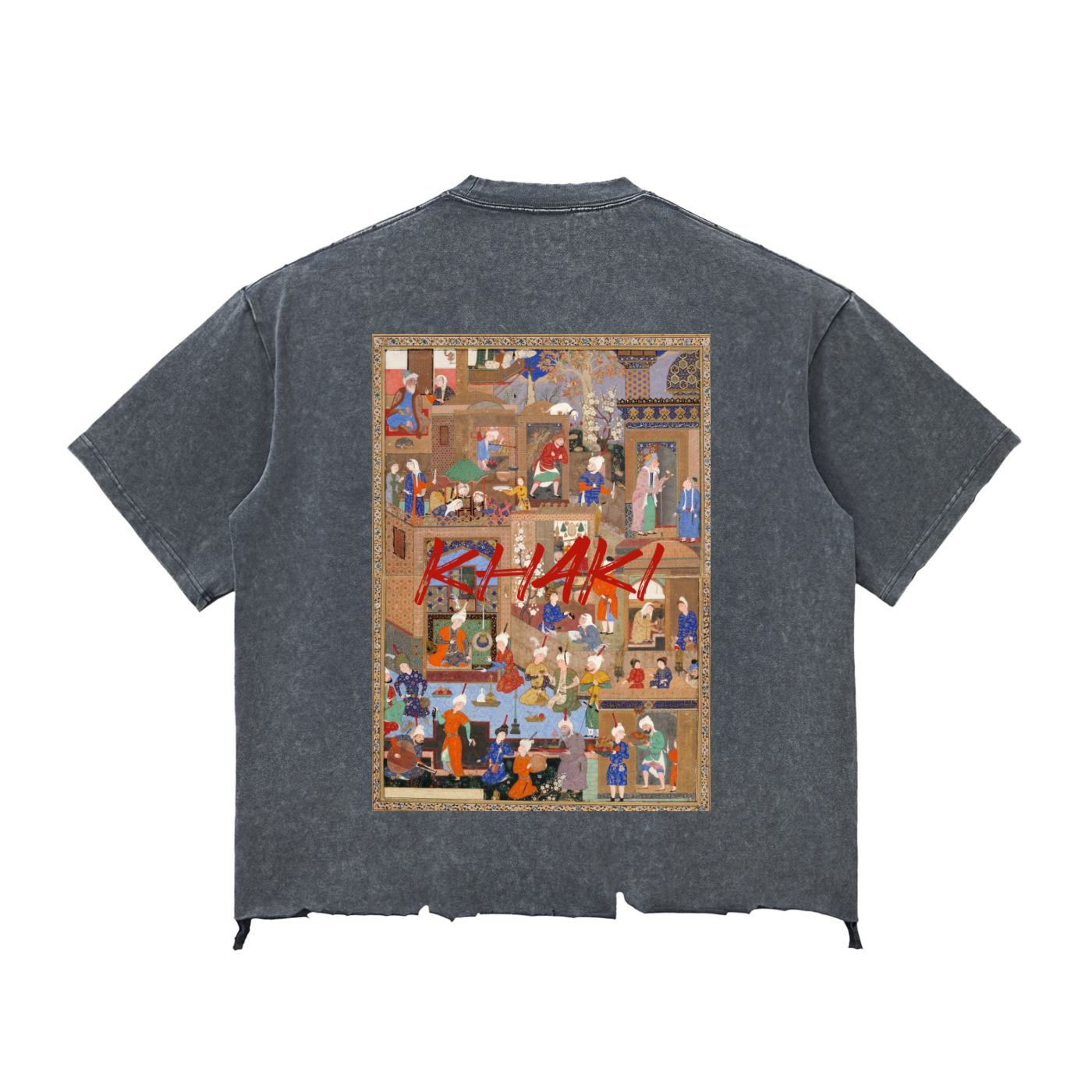 Bikhab - Raw-Hem Boxy T-shirt