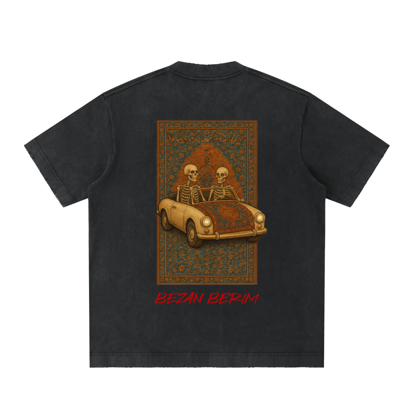 Bezan Berim - Heavyweight Frayed T-Shirt
