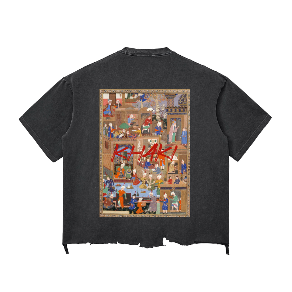 Bikhab - Raw-Hem Boxy T-shirt