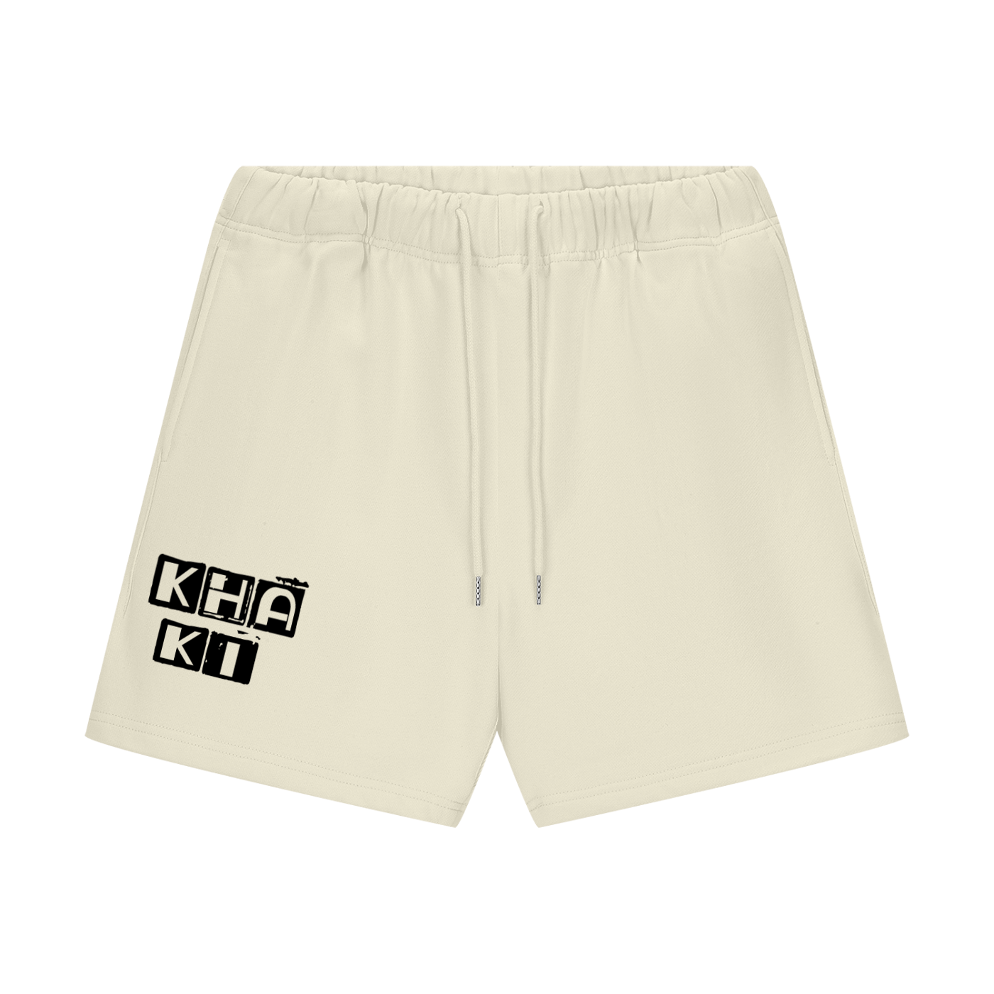 Khaki Bash Shorts — Heavyweight Loose Fit
