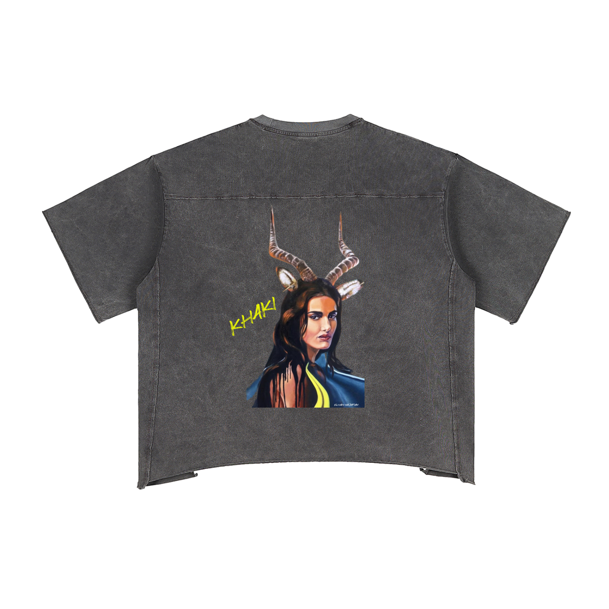 Metamorphosis - Raw Edge Boxy T-Shirt
