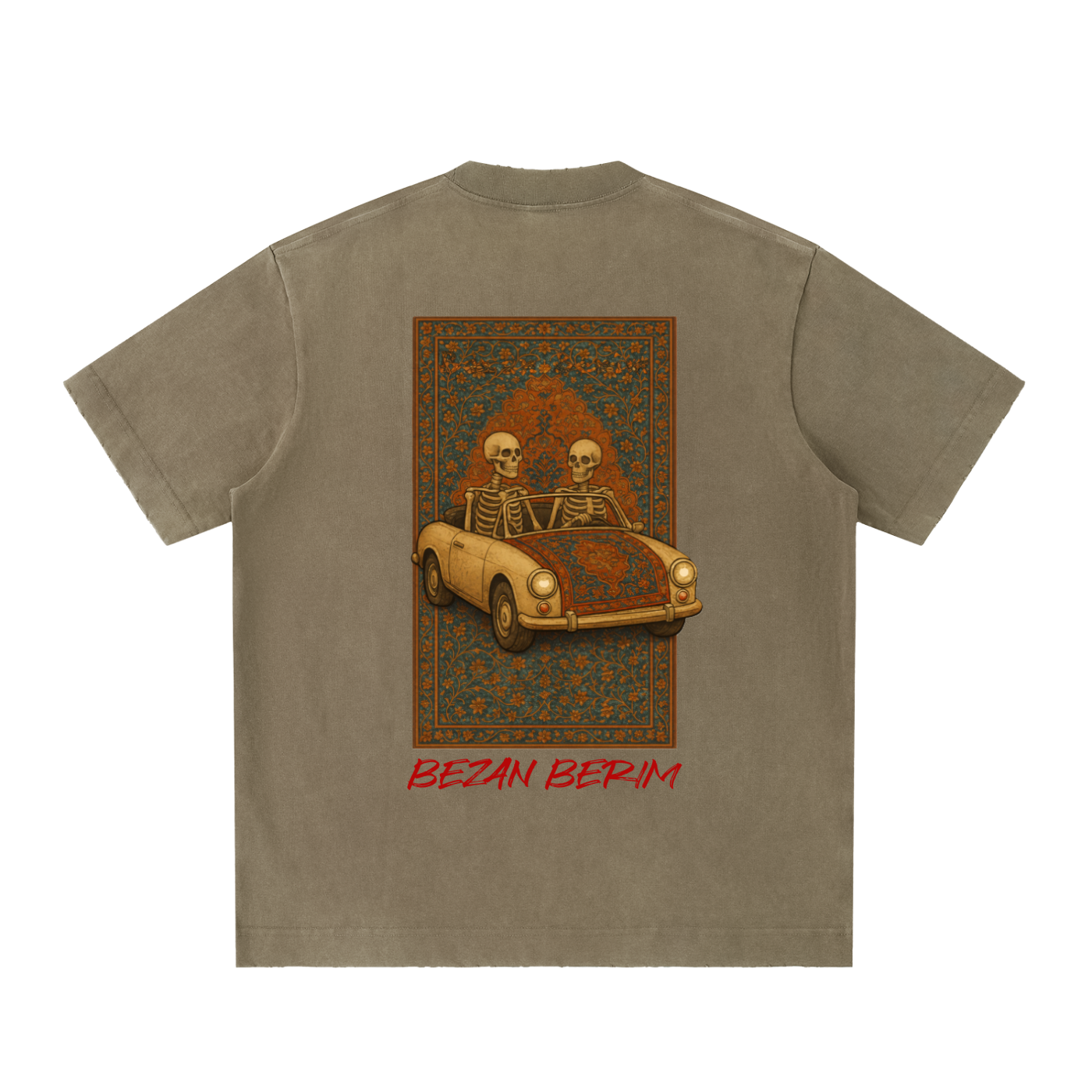 Bezan Berim - Heavyweight Frayed T-Shirt