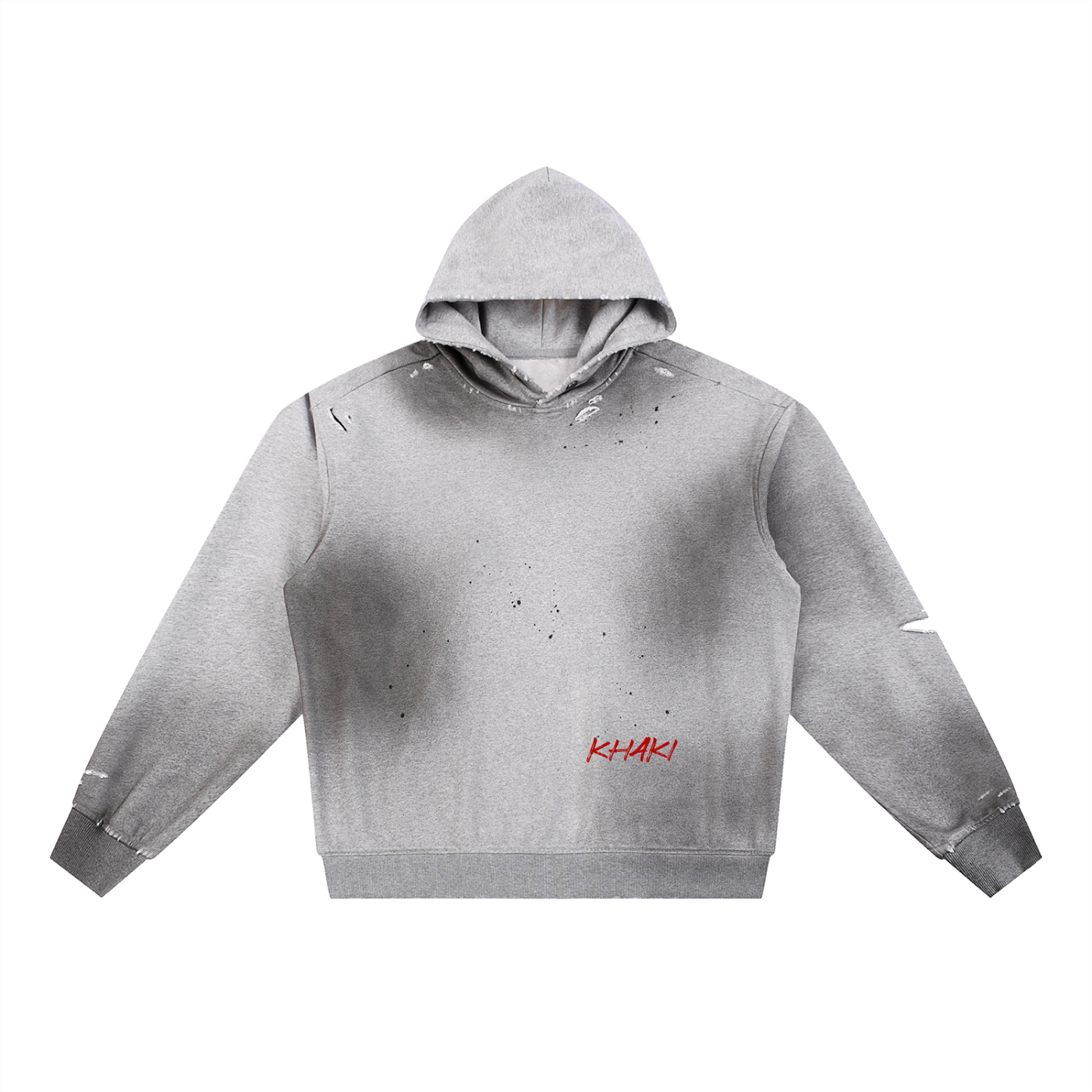 Kerm Nariz - Sun Fade Frayed Hoodie