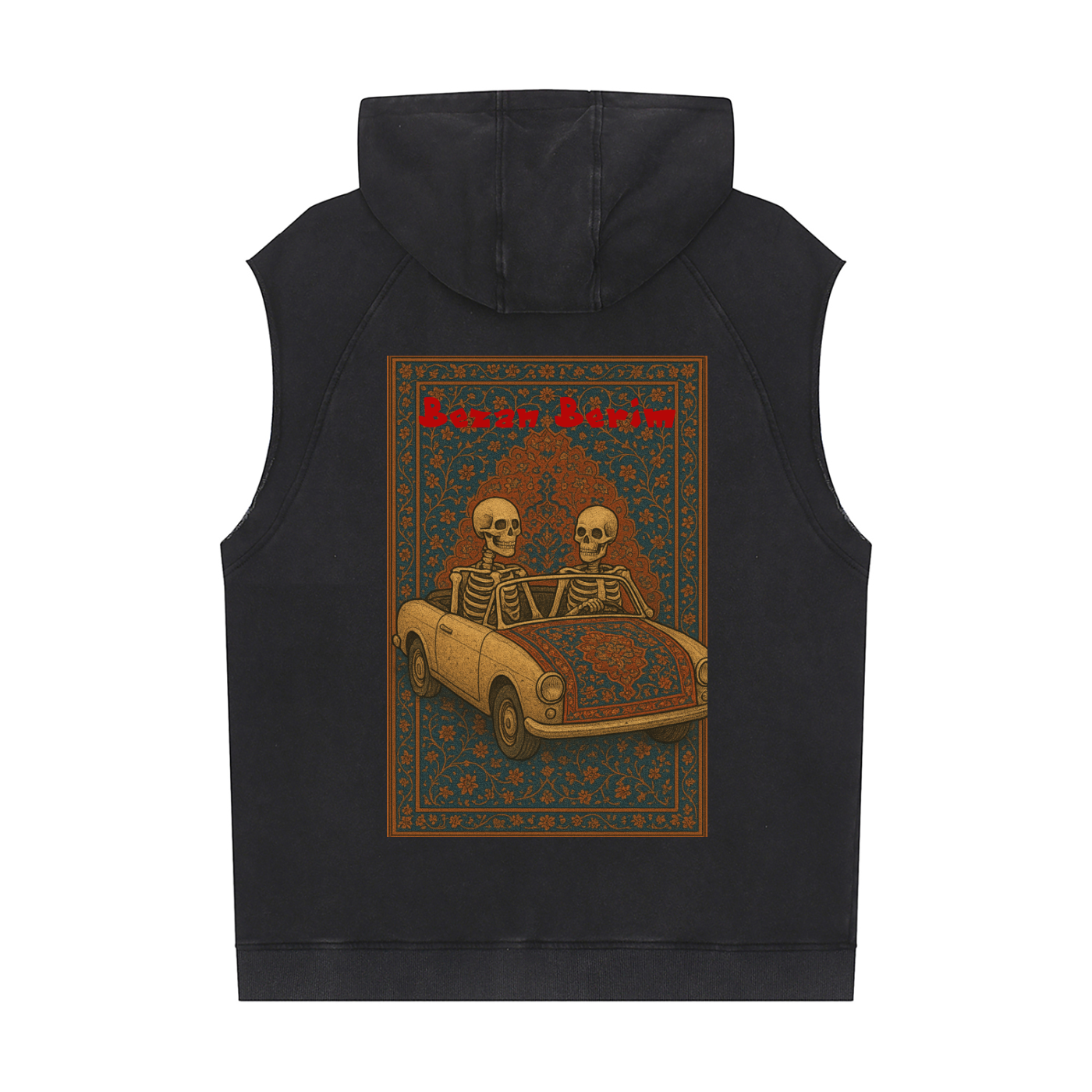 Bezan Berim - Sleeveless Hoodie