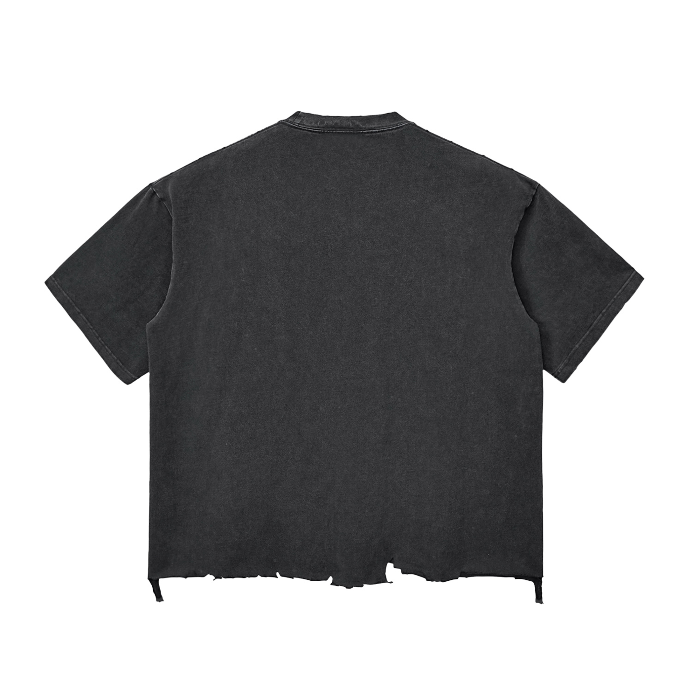 Khaki Logo - Raw-Hem Boxy T-shirt