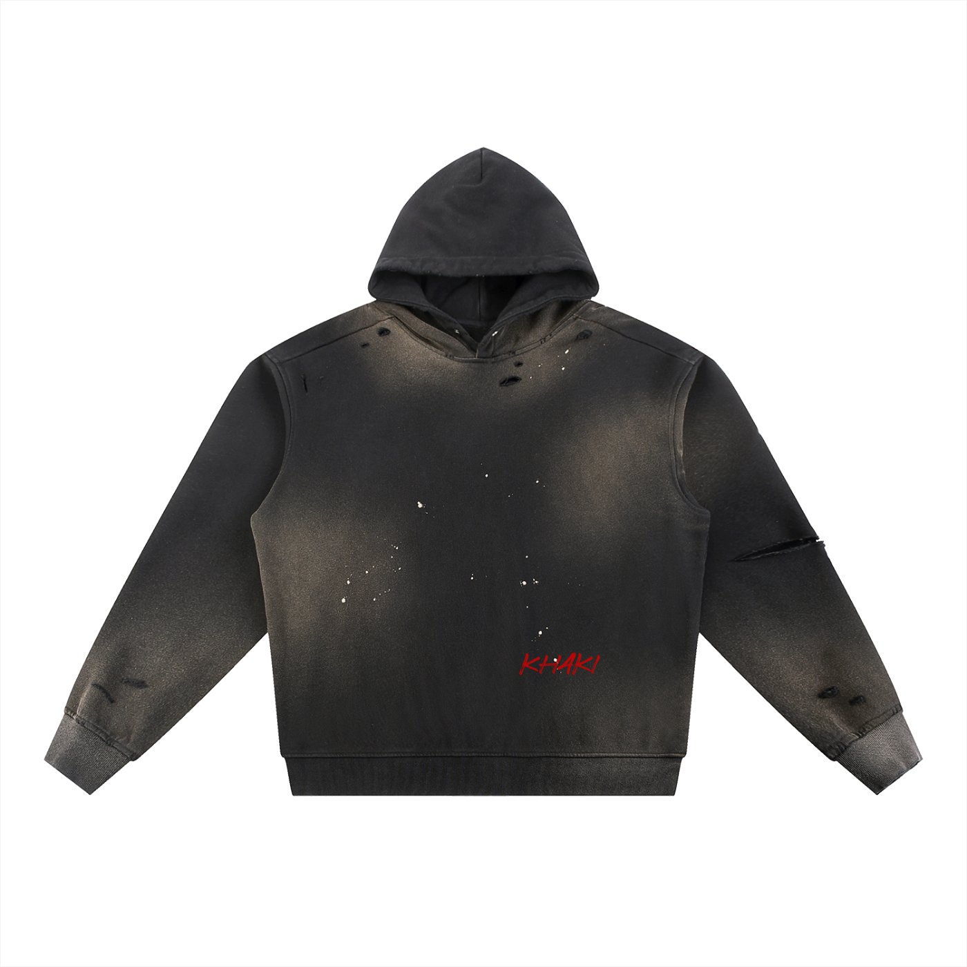Kerm Nariz - Sun Fade Frayed Hoodie