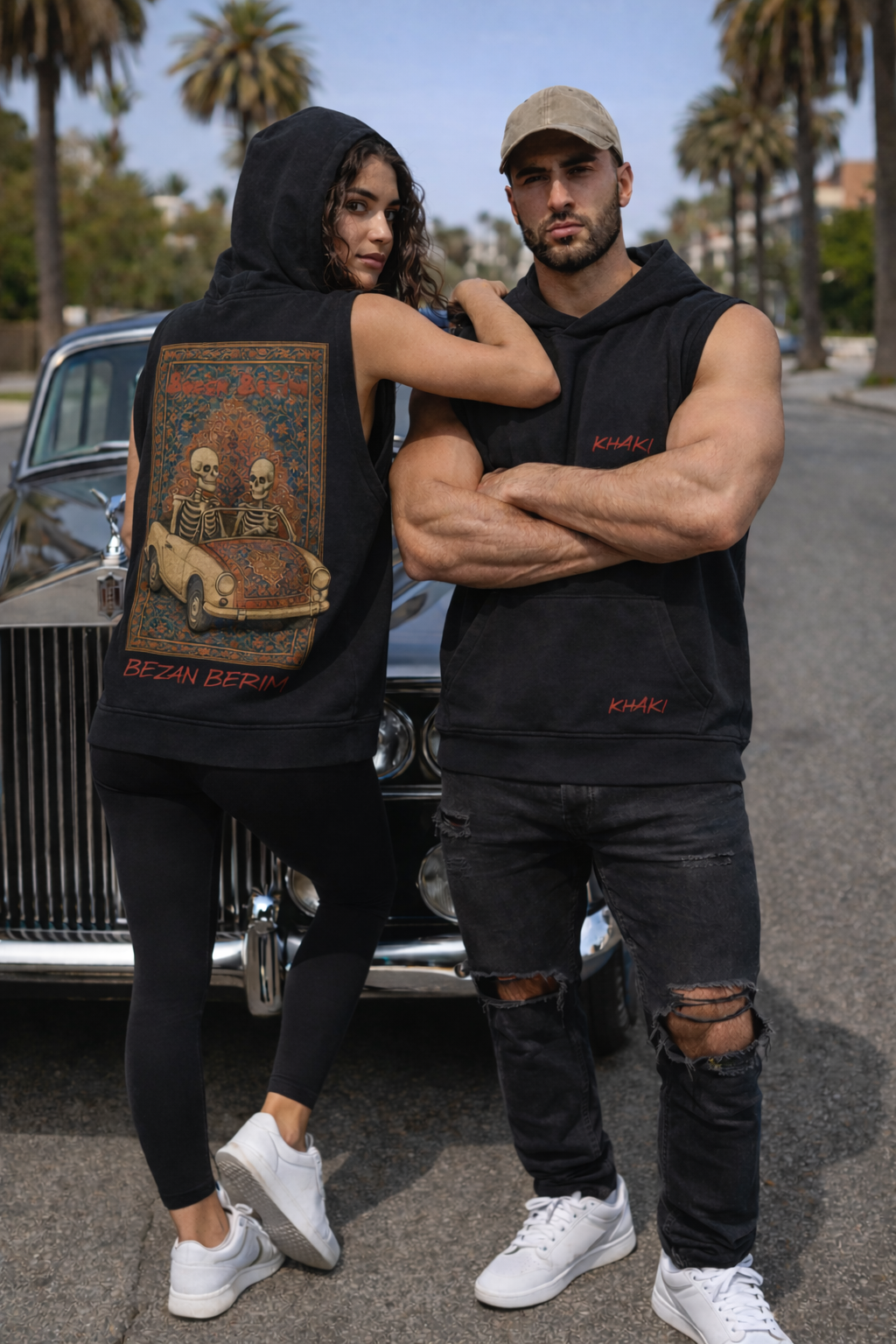 Bezan Berim - Sleeveless Hoodie