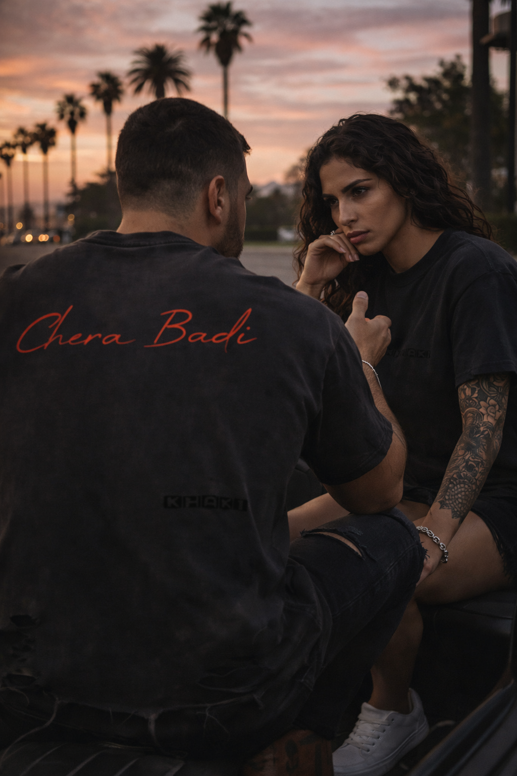 Chera Badi - Raw-Hem T-shirt