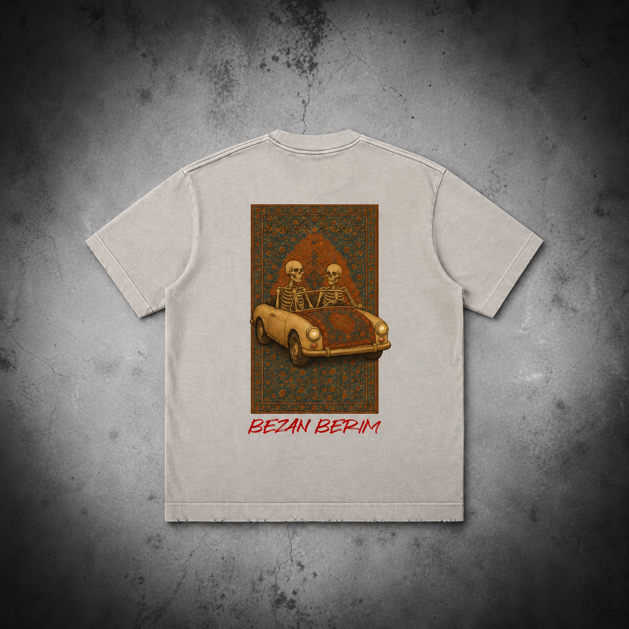 Bezan Berim - Heavyweight Frayed T-Shirt