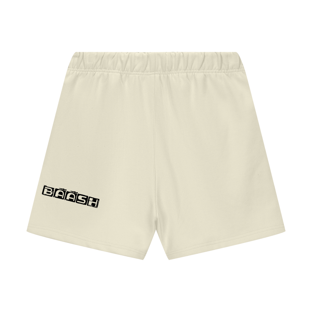 Khaki Bash Shorts — Heavyweight Loose Fit