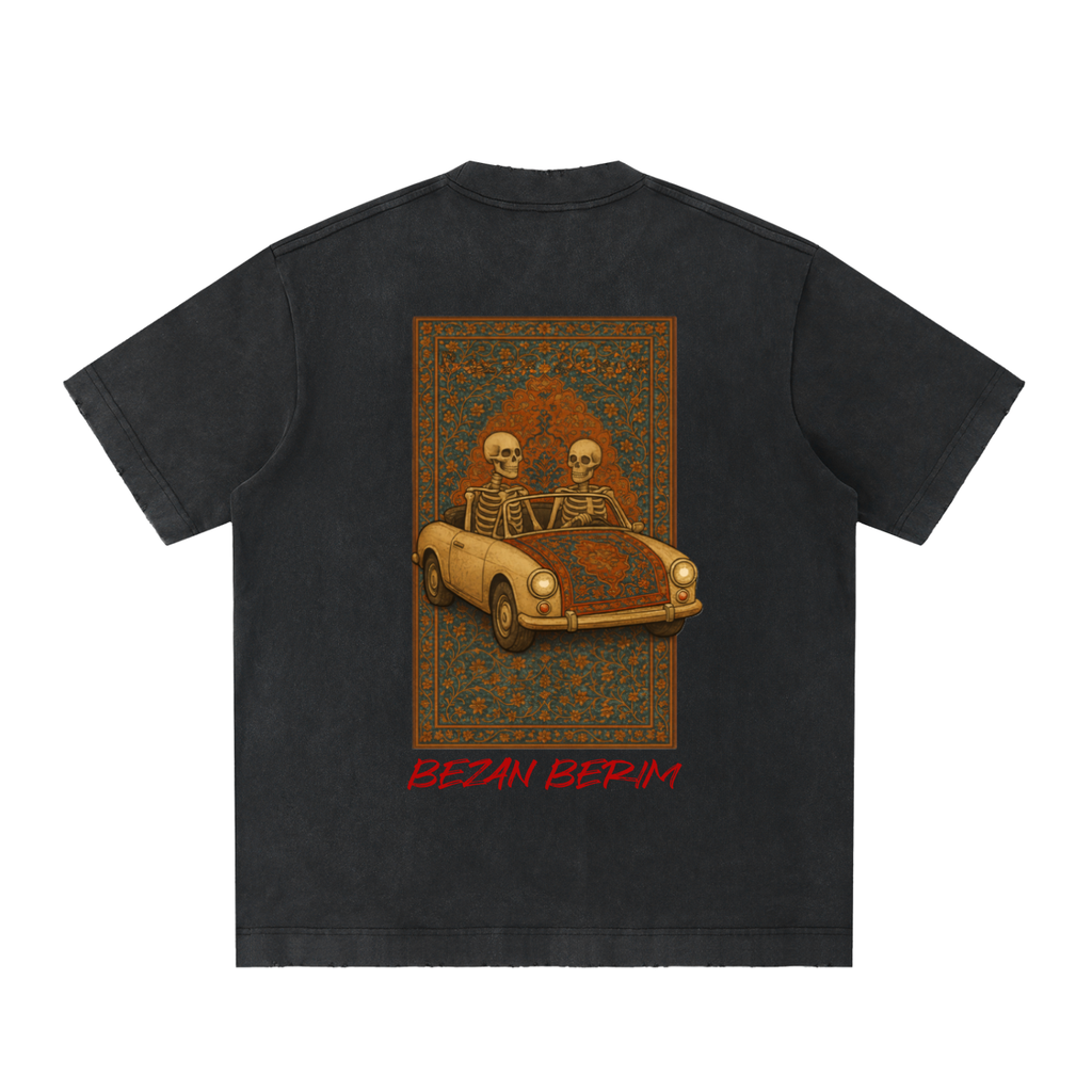 Bezan Berim - Heavyweight Frayed T-Shirt