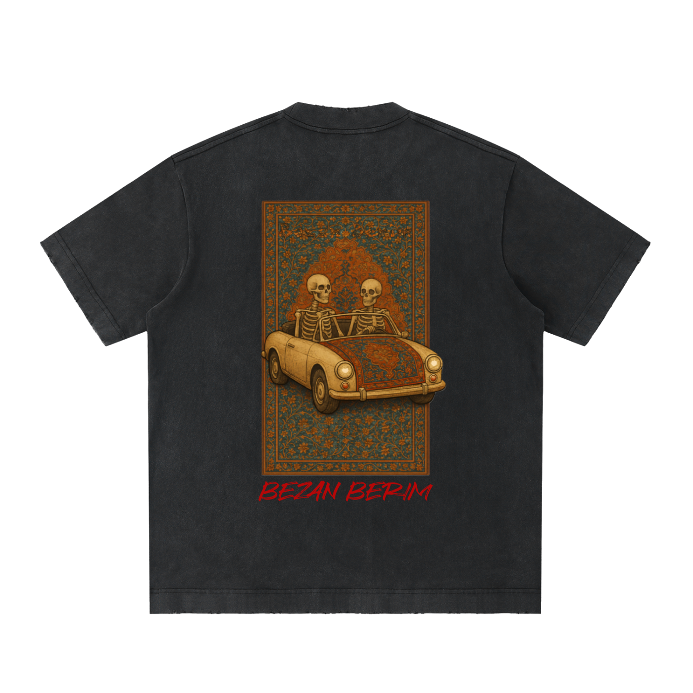 Bezan Berim - Heavyweight Frayed T-Shirt