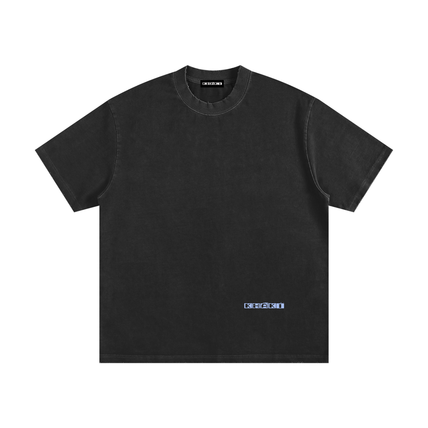 Heavyweight Vintage Washed Frayed T-Shirt