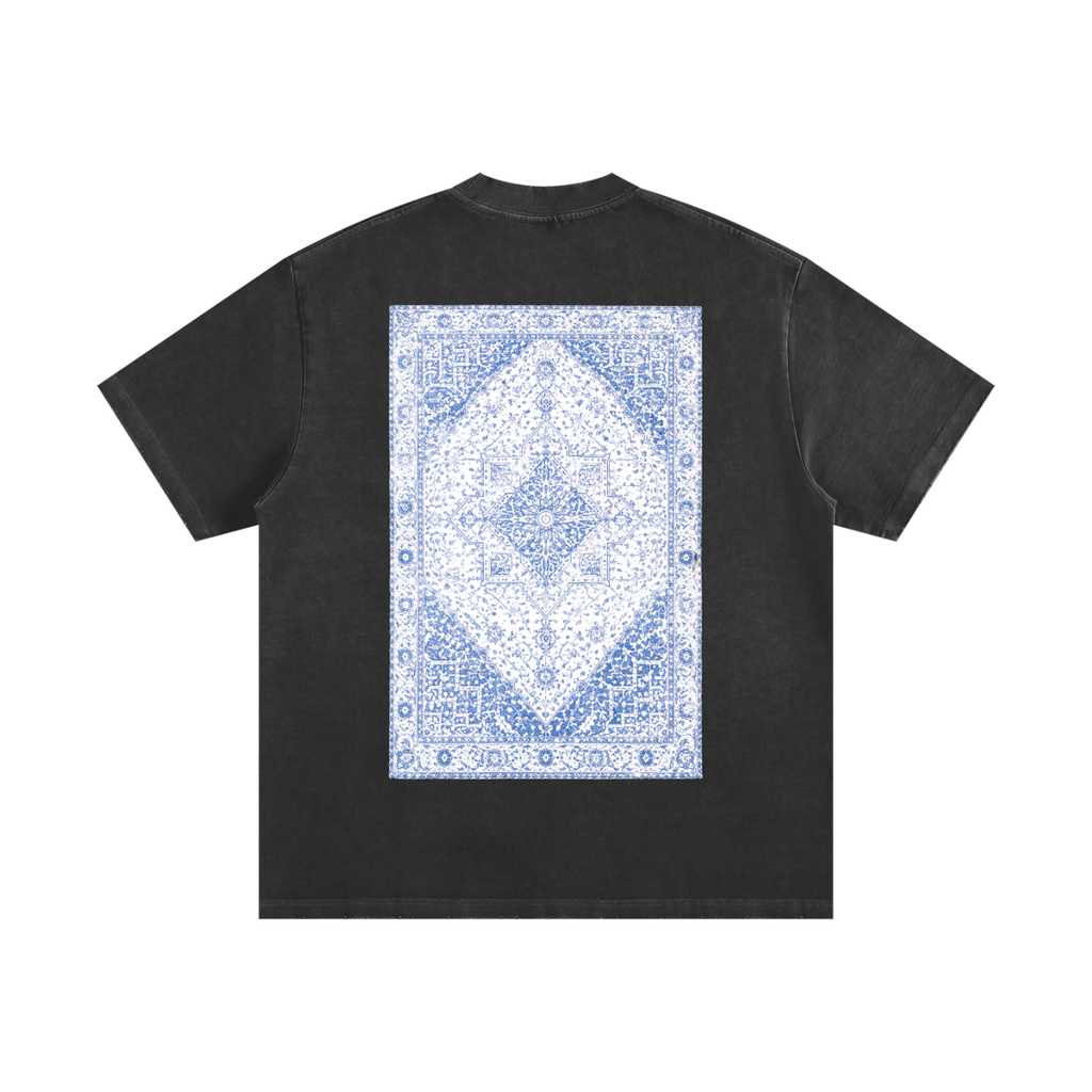 Heavyweight Vintage Washed Frayed T-Shirt