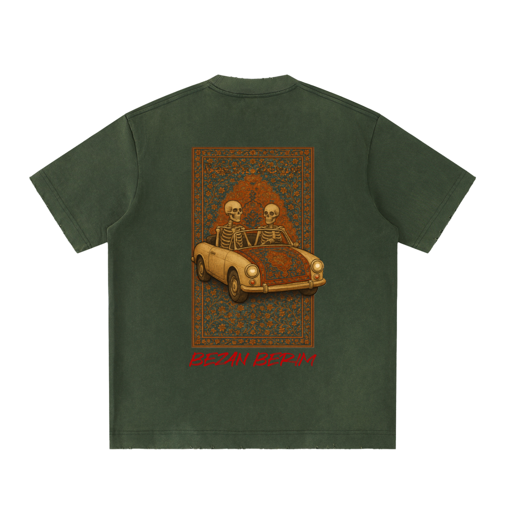 Bezan Berim - Heavyweight Frayed T-Shirt